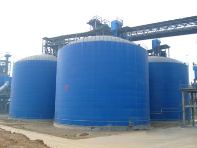 麻山水泥钢板库改造