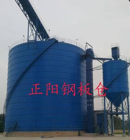 麻山大型矿粉钢板库