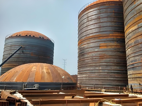 麻山焦粉钢板仓